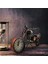 Kahve 220X3X12 cm Saat Motosiklet Alarmı Metal Model Masası Demir Heykel Çocuk Masa Raf Başucu Dekor Ev Yenilik Motosiklet Dekoratif Retro (Yurt Dışından) 4