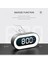 Siyah Müzik LED Dijital Alarmlı Saat Saat Ses Kontrolü Gece Lambası Tasarım Masaüstü Saatleri Ev Masa Dekorasyonu Dahili 1200 Mah Pil (Yurt Dışından) 3