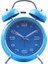 Mavi X6HD Alarm Saati, Ağır Uyuyanlar Için Işıklı ve Gürültüsüz Gürültüsüz Saat 4.6 "analog Alarm Saati (Yurt Dışından) 1