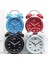 Mavi X6HD Alarm Saati, Ağır Uyuyanlar Için Işıklı ve Gürültüsüz Gürültüsüz Saat 4.6 "analog Alarm Saati (Yurt Dışından) 4