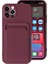 Apple iPhone 12 Pro Max Uyumlu Kılıf Zore Ofix Kapak, Mürdüm 1