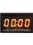 Turuncu 12V/24V Otomatik Gösterge Paneli Dijital LED Saat Saat Araba Dekorasyonu Zamanlayıcı Fonksiyonlu 24 Saat Araba Saati (Yurt Dışından) 1