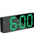 Kırmızı Dijital Ayna Çalar Saat, Makyaj Aynası Fonksiyonu, Çok Fonksiyonlu Alarm ve Sıcaklık Göstergesi, LED Ekran, USB Veya Pil (Yurt Dışından) 5