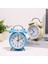 L-632 3 Inç Çalar Saat Ofis Masası Yatak Odası Oturma Odası Sessiz Alarm Çift Çan Mekanik Saat ile Yaratıcı Ev Dekorasyon (Yurt Dışından) 4