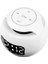 B Yükseltilmiş Gece Lambası Bluetooth Hoparlör Radyo Çalar Saat USB Şarj Cihazı Dijital Saat Fm Radyo Şekerleme Zamanlayıcısı Otomatik Sensör Ekranı (Yurt Dışından) 3