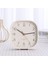 10 Beyaz 6 Inç Modern Yeni Moda Standı Asın Çift Amaçlı Abs Plastik Saat Öğrenci Sessiz Koşu Basit Yuvarlak Mini Masaüstü Alarm O'clock (Yurt Dışından) 1