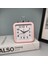 Yeşil 10 cm Mini Analog Çalar Saat Tik Tak Etmiyor, Yumuşak Uyandırma, Pille Çalışıyor, Taşınabilir Çalar Saat, Kurulumu Kolay, Yatak Odası Seyahati Için (Yurt Dışından) 5