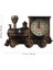 Altın Yaratıcı Retro Tren Çalar Saat Lüks Retro Tarzı Çalar Saat Yenilik Benzersiz Masa Masa Saati Duvar Dekor Duvar Modern (Yurt Dışından) 5