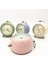 Purple4 Retro Alarm Saati Sessiz Işaretçi Saatler Çift Zil Gece Lambası Yatak Odası Dekoru Ev Dekoru Vintage Antik Taşınabilir Alarm Saati (Yurt Dışından) 4