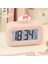 Saat S5 Mini 12/24 Saat Masa Çalar Saat Kawaii LED Dijital Alarmlı Saat Saat Çok Fonksiyonlu Taşınabilir Saat Ofis Malzemeleri Masaüstü Süsleme (Yurt Dışından) 2
