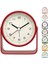 Siyah 3,9 Inç Pil Çalar Saat Antik Retro Analog Çalar Saat 360 Dönen Sessiz Başucu Masa Saati Tik Tak Etmeyen Alarm cl (Yurt Dışından) 4