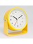 Siyah 3,9 Inç Pil Çalar Saat Antik Retro Analog Çalar Saat 360 Dönen Sessiz Başucu Masa Saati Tik Tak Etmeyen Alarm cl (Yurt Dışından) 5
