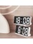 05 Ses Kontrolü Dijital Çalar Saat Sıcaklık Erteleme Gece Modu LED Saatler Saat Masaüstü Masa Saati 12/24H Rahatsız Etme Önleme Işlevi (Yurt Dışından) 5