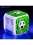 Mor Futbol 7 Renk Değiştirme LED Dijital Alarmlı Saat Saat Futbol Topu Erkek Kız Hediyeler Öğrenci Odası Uyandırma Zamanlayıcısı Taşınabilir Masa Saati (Yurt Dışından) 1