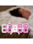 Pembe 3D Dijital Duvar Saati LED Büyük Ekran Tarih ve Sıcaklık Dijital Çalar Saatler Masa Banyo Yatak Odası Ev Dekor Için (Yurt Dışından) 1