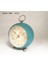 Green3 Retro Çalar Saat Sessiz Işaretçi Saatler Çift Çan Gece Lambası Yatak Odası Dekoru Ev Dekor Vintage Antika Taşınabilir Çalar Saat (Yurt Dışından) 5
