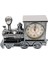 Resim 2 Küçük Çalar Saat Vintage Tren Çalar Saat Eski Moda Klasik Çalar Saat Çalar Saat Masa Masa Saati Lokomotif (Yurt Dışından) 1