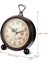 Gösterildiği Gibi Artibetter Vintage Stil Çalar Saat Sessiz Antik Retro Masa Saati Dekoratif Sessiz Tik Tak Sesi Vermeyen Klasik Retro Masa (Yurt Dışından) 4