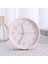 09 Siyah 6 Inç Modern Yeni Moda Standı Asın Çift Amaçlı Abs Plastik Saat Öğrenci Sessiz Koşu Basit Yuvarlak Mini Masaüstü Alarm O'clock (Yurt Dışından) 3