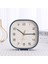 09 Siyah 6 Inç Modern Yeni Moda Standı Asın Çift Amaçlı Abs Plastik Saat Öğrenci Sessiz Koşu Basit Yuvarlak Mini Masaüstü Alarm O'clock (Yurt Dışından) 5