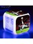Kırmızı Futbol Yıldızı 7 Renk Değişen LED Çalar Saat Erkek Kız Hediyeler Öğrenci Odası Uyandırma Zamanlayıcısı Taşınabilir Masa Saati Ruh Işığı ile (Yurt Dışından) 3