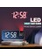 Beyaz Yaratıcı 180 Kol Projeksiyonlu Dijital Çalar Saat Sıcaklık Nem Gece Modu Erteleme Masa Saati 12/24H Projektör LED Saat (Yurt Dışından) 2