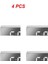 Stil A 4 Adet 1 ~ 5 Adet Aynalı Masa Saati Dijital USB Alarm Erteleme Ekran Süresi Gece LED Işık Masa Masaüstü Ev Dekor Çocuklar Için Hediyeler (Yurt Dışından) 1