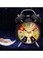 Sarı H7.5XD5CM Sessiz Pil Kumandalı Uyandırma Vintage Kuvars Yatak Odası Gece Lambası Tasarım Analog Geçmeyen Çalar Saat Başucu Ikiz Çan WF925 (Yurt Dışından) 3