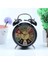 Sarı H7.5XD5CM Sessiz Pil Kumandalı Uyandırma Vintage Kuvars Yatak Odası Gece Lambası Tasarım Analog Geçmeyen Çalar Saat Başucu Ikiz Çan WF925 (Yurt Dışından) 4