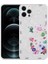 Apple iPhone 12 Pro Uyumlu Kılıf Desenli Sert Silikon Zore Mumila Kapak, White Cat 1