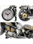 Altın 1 Motosiklet Çalar Saati Vintage Yaratıcı Benzersiz Horologe Çalar Saat Kahve Dükkanı Ev Ofisi Için Zaman Tutucu (Yurt Dışından) 5
