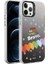 Apple iPhone 12 Pro Uyumlu Kılıf Desenli Zore Silver Sert Kapak, Kalp 1