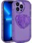Apple iPhone 12 Pro Uyumlu Kılıf Kamera Korumalı Pop Soketli Renkli Zore Ofro Kapak, Mor 1