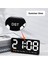 Yeşil Işık 12/24 H Dijital Duvar Saati Tarih/hafta/saat Büyük Ekran Ayarlanabilir Parlaklık Çalar Saat Masa Saati (21.5X11X3CM) Dropshipping (Yurt Dışından) 2