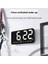 Yeşil Işık 12/24 H Dijital Duvar Saati Tarih/hafta/saat Büyük Ekran Ayarlanabilir Parlaklık Çalar Saat Masa Saati (21.5X11X3CM) Dropshipping (Yurt Dışından) 3
