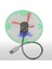 Bir Saat Hayranları USB Powered Küçük Gece Lambası Gerçek Zamanlı Ekran El Mini USB Fan Esnek Gooseneck LED Saat Dizüstü Bilgisayar Pc Notebook Için (Yurt Dışından) 2
