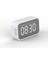 Beyaz Şarj Edilebilir Küçük Hoparlör Çalar Saat Bağlantısı Bluetooth 5.0 Tf Kart Radyo Çalar Termometre Hafta Saati Öğrenci Sessiz Alarm cl (Yurt Dışından) 5