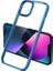 Apple iPhone 12 Pro Uyumlu Kılıf Zore Krom Kapak, Mavi 1