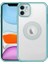 Apple iPhone 12 Uyumlu Kılıf Kamera Korumalı Logo Gösteren Zore Esta Kapak, Yeşil 1