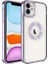 Apple iPhone 12 Uyumlu Kılıf Kamera Korumalı Logo Gösteren Zore Omega Kapak, Lila 1