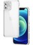 Apple iPhone 12 Uyumlu Kılıf Kamera Korumalı Taşlı Zore Mina Kapak, Gümüş 1