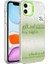 Apple iPhone 12 Uyumlu Kılıf Mermer Desenli Zore Marbello Kapak, Yeşil 1