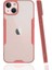 Apple iPhone 13 Mini Uyumlu Kılıf Zore Parfe Kapak, Pembe 1