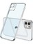 Apple iPhone 12 Uyumlu Kılıf Zore Mat Gbox Kapak, Gümüş 1