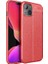 Apple iPhone 13 Mini Uyumlu Kılıf Zore Niss Silikon Kapak, Kırmızı 1