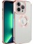Apple iPhone 13 Pro Max Uyumlu Kılıf Kamera Korumalı Logo Gösteren Zore Omega Kapak, Rose Gold 1