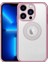 Apple iPhone 13 Pro Max Uyumlu Kılıf Kamera Korumalı Logo Gösteren Zore Esta Kapak, Rose Gold 1