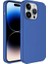 Apple iPhone 13 Pro Max Uyumlu Kılıf Magsafe Wireless Şarj Özellikli Pastel Renk Silikon Zore Plas Kapak, Mavi 1