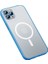 Apple iPhone 13 Pro Uyumlu Kılıf Zore Mokka Wireless Kapak, Mavi 1