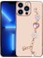 Apple iPhone 13 Pro Uyumlu Kılıf El Tutamaçlı Kamera Korumalı Zore Taka Silikon Kapak, Pembe 1